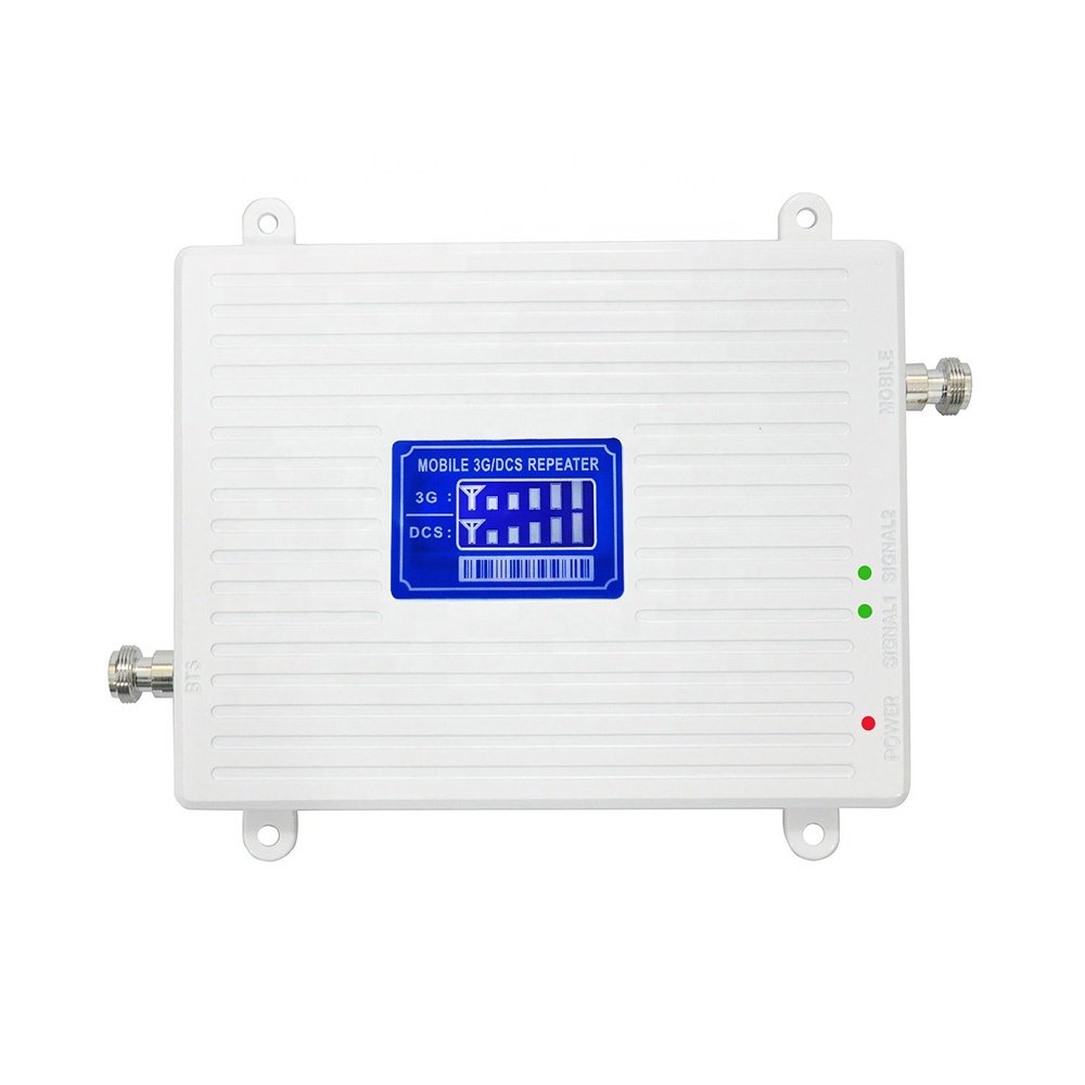 Promotion Hot sale dual band 900mhz 2100mhz cell phone signal booster gsm signal booster for 2G 3G 4G network booster
